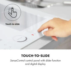 Delicatessa 60 Induktionskochfeld 4 Zonen 7000W Timer Weiß -Outdoor Grills Store US 10033027 uk 0005 logo